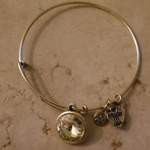 Alex n Ani Style Adjustable Silver Bracelet 2/12